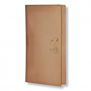 Genuine Leather Wine List Cover