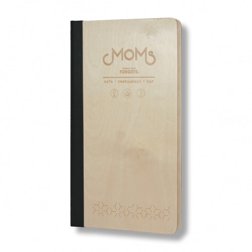 TOTAL Wooden Menu Holder